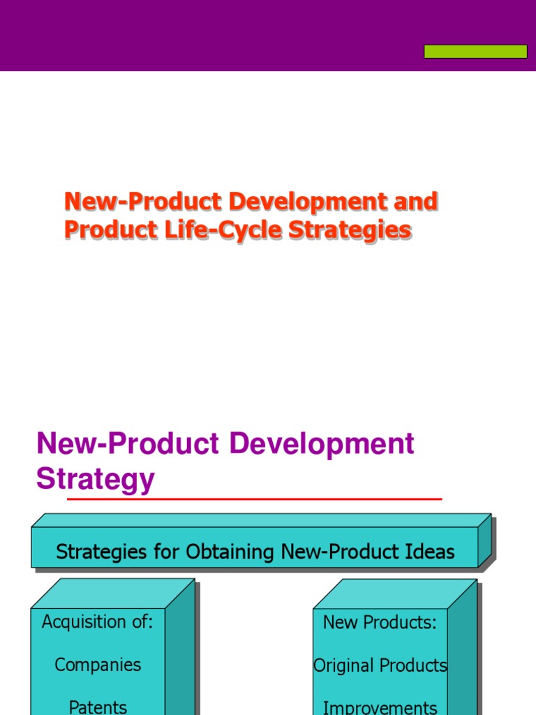 New Product Development Strategies Guide | PDF | New Product ...