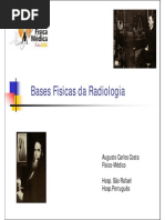Bases Físicas da Radiologia
