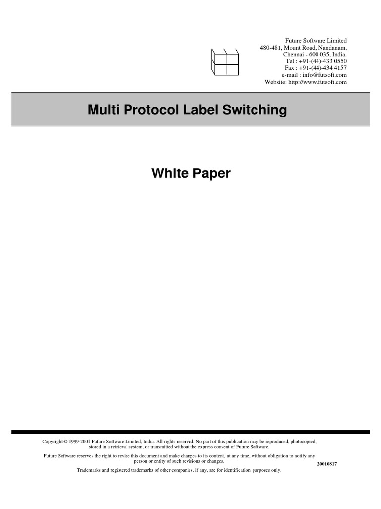Mpls PDF | PDF | Science & Mathematics | Computers