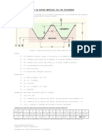 ROSCAS MÉTRICAS ISO CON SOLIDWORKS - calculo