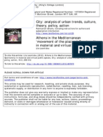 City: Analysis of Urban Trends, Culture, Theory, Policy, Action