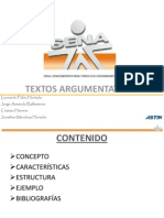 Texto Argumentativo