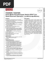 FSQ0565R, FSQ0765R Green-Mode Fairchild Power Switch (FPS™) For Quasi-Resonant Operation