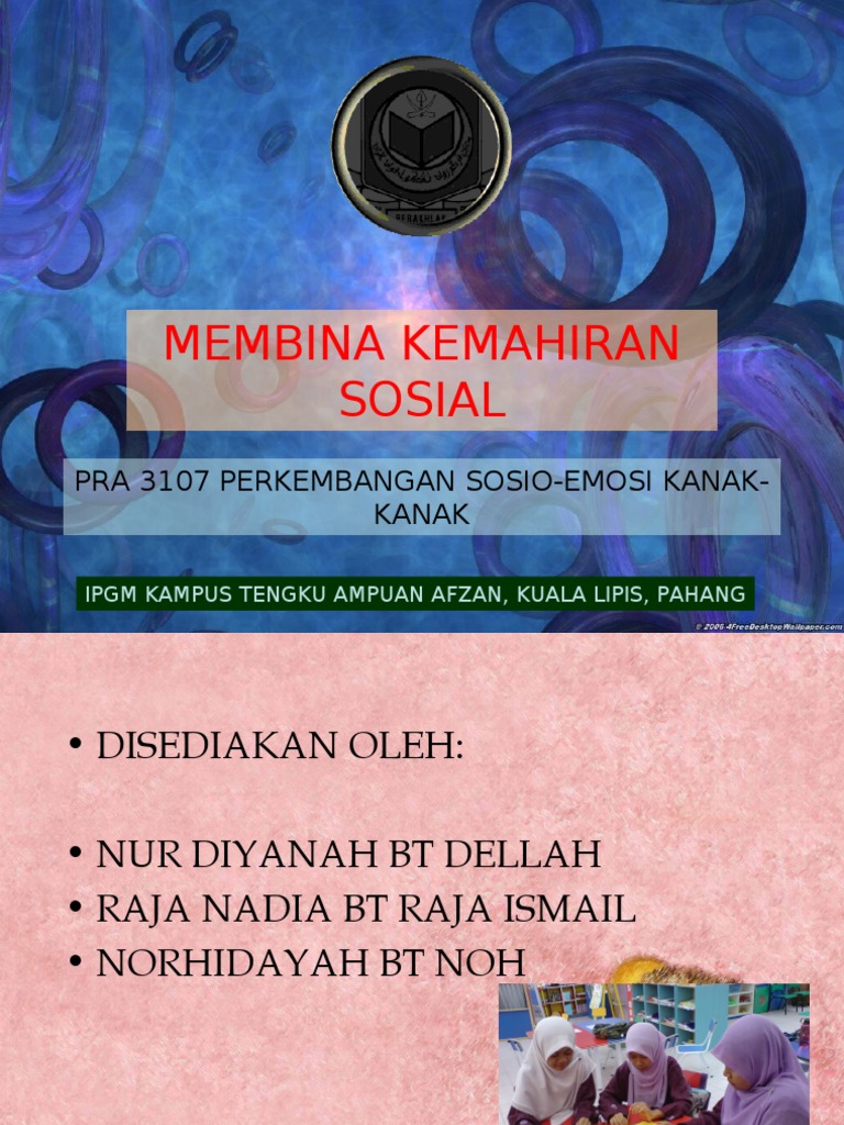 Membina Kemahiran Sosial Pdf