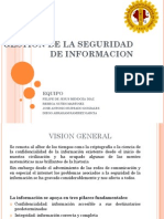 Gestion de La Seguridad de Informacion