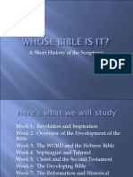 #1. Whose Bible is It.03 Version