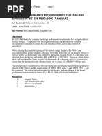 1 2 3 Design Performance Requirements for Rail Bridges in en 1990 Annex A2