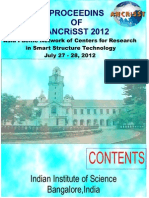 Proceedins of Ancrisst 2012: Indian Institute of Science Bangalore, India