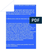 Cómo Simplificar Tu Vida para Combatir El Estrés