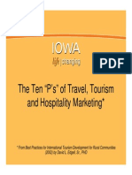The Ten Ps of Tourism Marketing