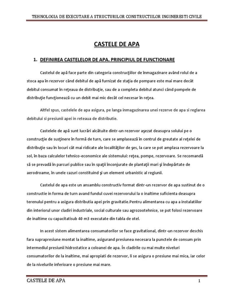 Castel De Apa Docx