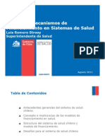 Financiamiento Salud en Chile MINSAL