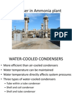 Condenser in Ammonia Plant