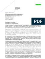 Carta Modelo A PGR Julio09 para ONGs