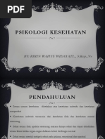 Download PSIKOLOGI KESEHATANppt by Dedek Ridwan SN181049017 doc pdf