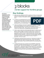 Building Blocks: Developing Second-Tier Support For Frontline Groups