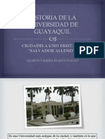 Historia de La Universidad de Guayaquil1