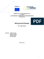 Kornyezeti Kemia Jegyzet PDF