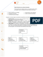 Estructura Articulo Informativo