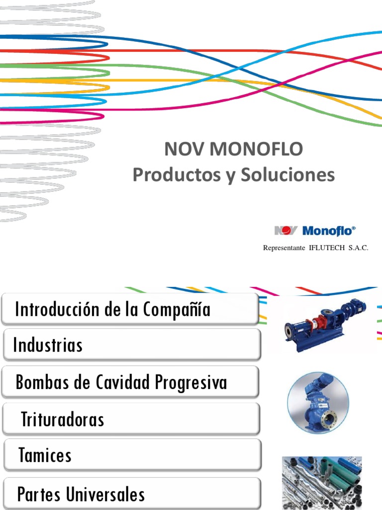 Soluciones de Bombas Monoflo NOV | PDF | Ingeniería mecánica | Science