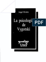 Angel Riviere La Psicologia de Vygotski