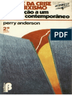 ANDERSON, Perry. a Crise Da Crise Do Marxismo