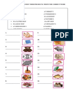 C. Where You Can Buy These Products. Write The Correct Word