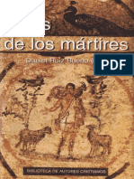 ACTAS DE LOS MÁRTIRES  Daniel Ruiz Bueno (ed.)