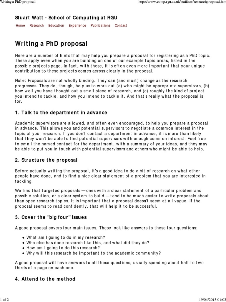 english phd writing sample