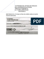 Demanda inicial por incumplimiento de pago de cheque