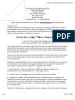 How To Sue A Judge PDF