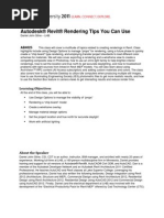 Download Revit Rendering Optionspdf by Deepnath Majumder SN181110220 doc pdf