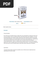15983730 Hidden Cigarette Camera