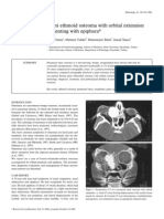 Giant Ethmoid Osteoma