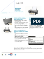 Fiche Technique Imprimante HP Deskjet 1000 312