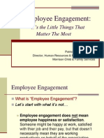 Employee Engagement - Little Things That Make The Biggest Difference-Patricia DiNucci