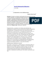 La Depresion en Adolescentes