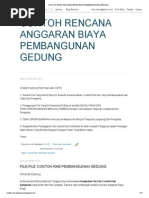 Harga bangunan perM2