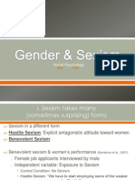 Gender and Sexism