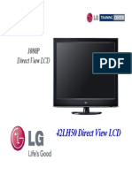 LG 42LH50 LCD (EEFL-Ballast) TV Training Manual