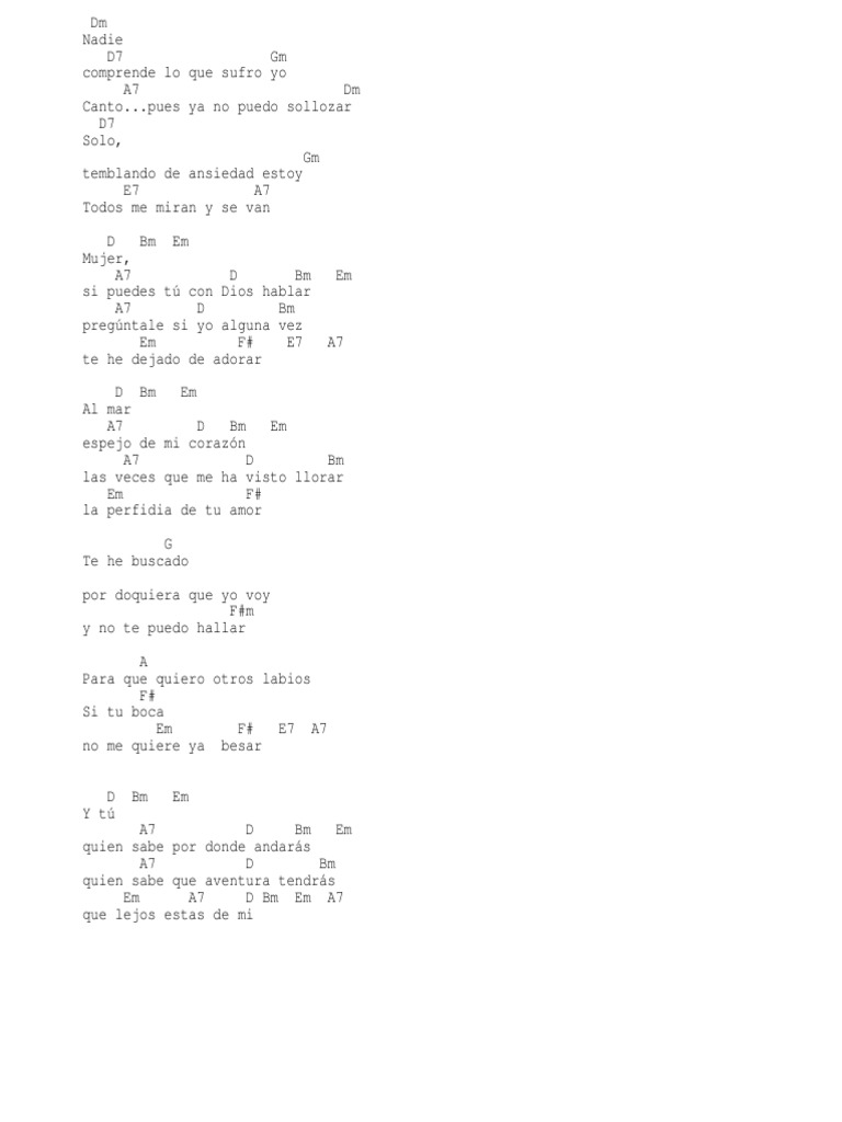 Perfidia | PDF