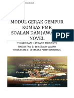 Modul Gerak Gempur Komsas PMR - Lengkap Novel