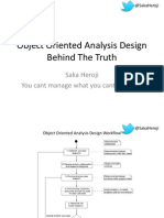 Aditya K - Object Oriented Analysis and Design Behind The Truth