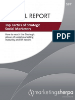 Special Report: Top Tactics of Strategic Social Marketers