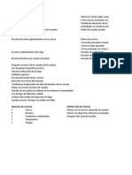 Formato de Inspecciones de Transmisiones y Fajas Transportadoras