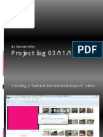 Project Log 03/11/13
