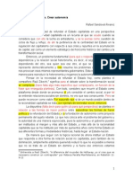 Refundar el Estado vs autonomía