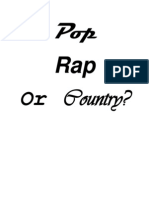 Rap Or: Country?