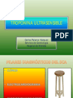 Troponina T Ultrasensible. DR Carlos Palanco Vazquez