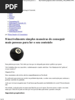 Dicas Para Escrever Blog